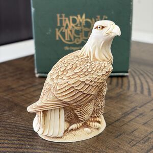 Harmony Kingdom LIBERTY AND JUSTICE Eagle Figurine Trinket Box w/Original Box